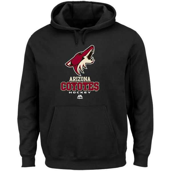 Men's Phoenix Coyotes Majestic Critical Victory VIII Fleece Hoodie - Black,We sell and wholesale Men's Phoenix Coyotes Majestic Critical Victory VIII Fleece Hoodie - Black on line form chian!